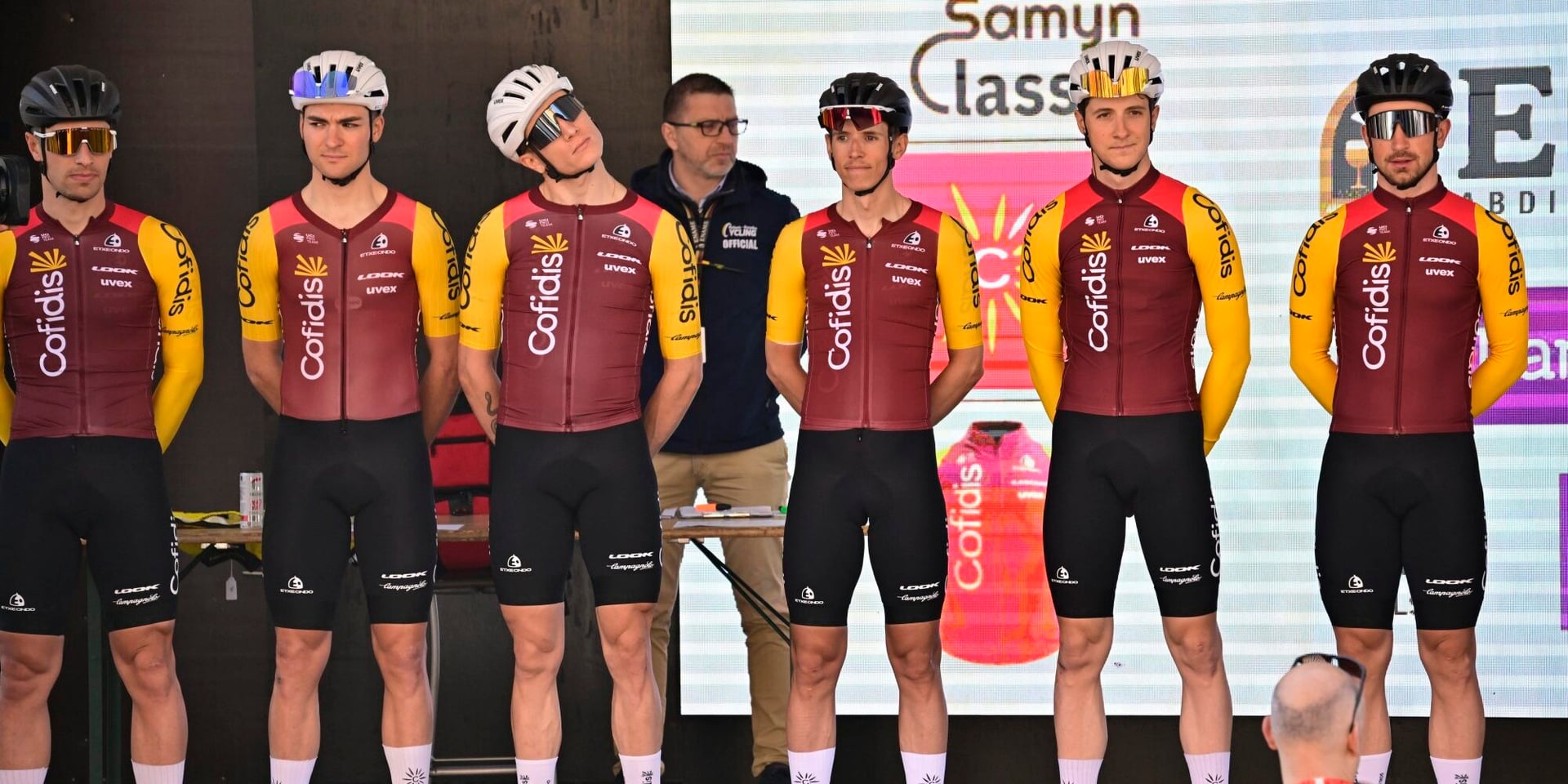 The new Cofidis kit – photo: Fotopersburo Cor Vos