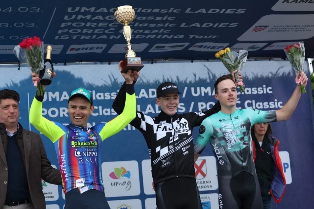 Rajovic on the left, Bradáč in the center - photo: Solution Tech NIPPO Rali