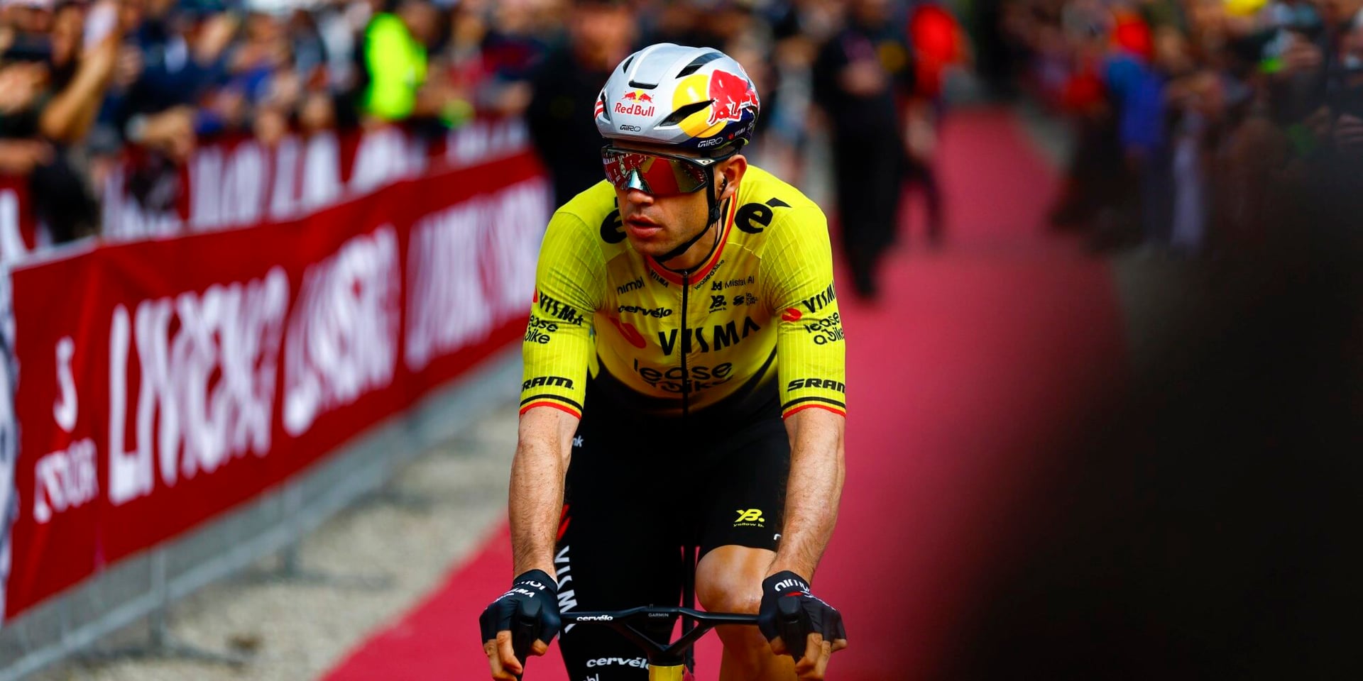 Wout van Aert marks Tirreno stage: “Hope to fight for the stage win”