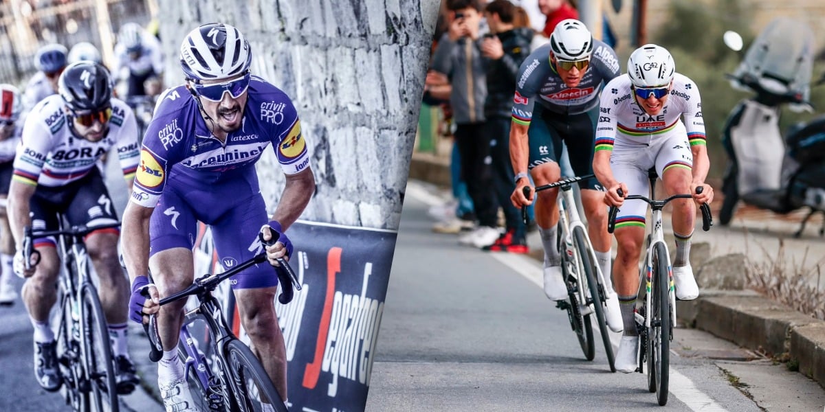 Not Mathieu van der Poel or Tadej Pogacar, but Julian Alaphilippe rewrites Milan-San Remo