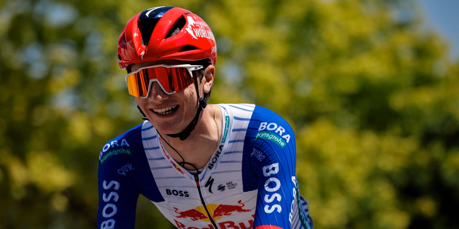 Giulio Pellizzari builds confidence against Vingegaard: "No one is unbeatable"