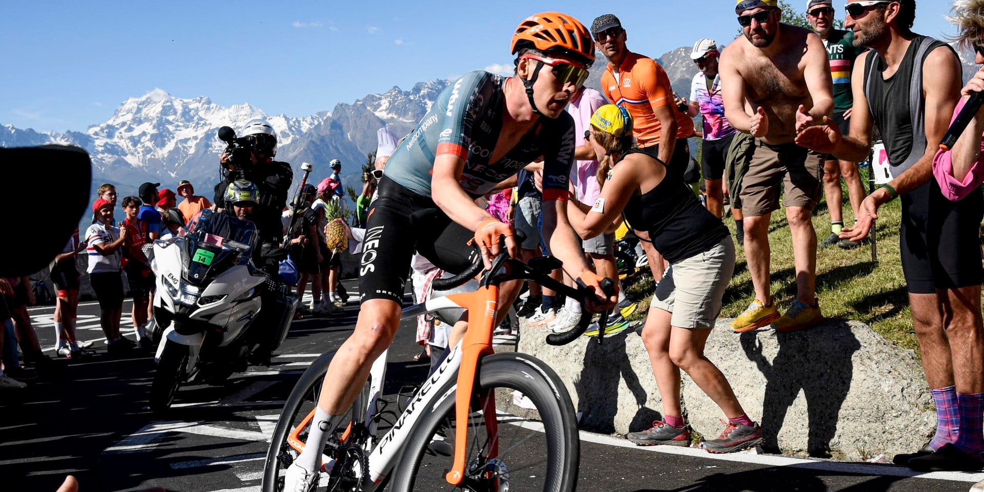 Thymen Arensman isn’t ready to talk about Giro podium yet