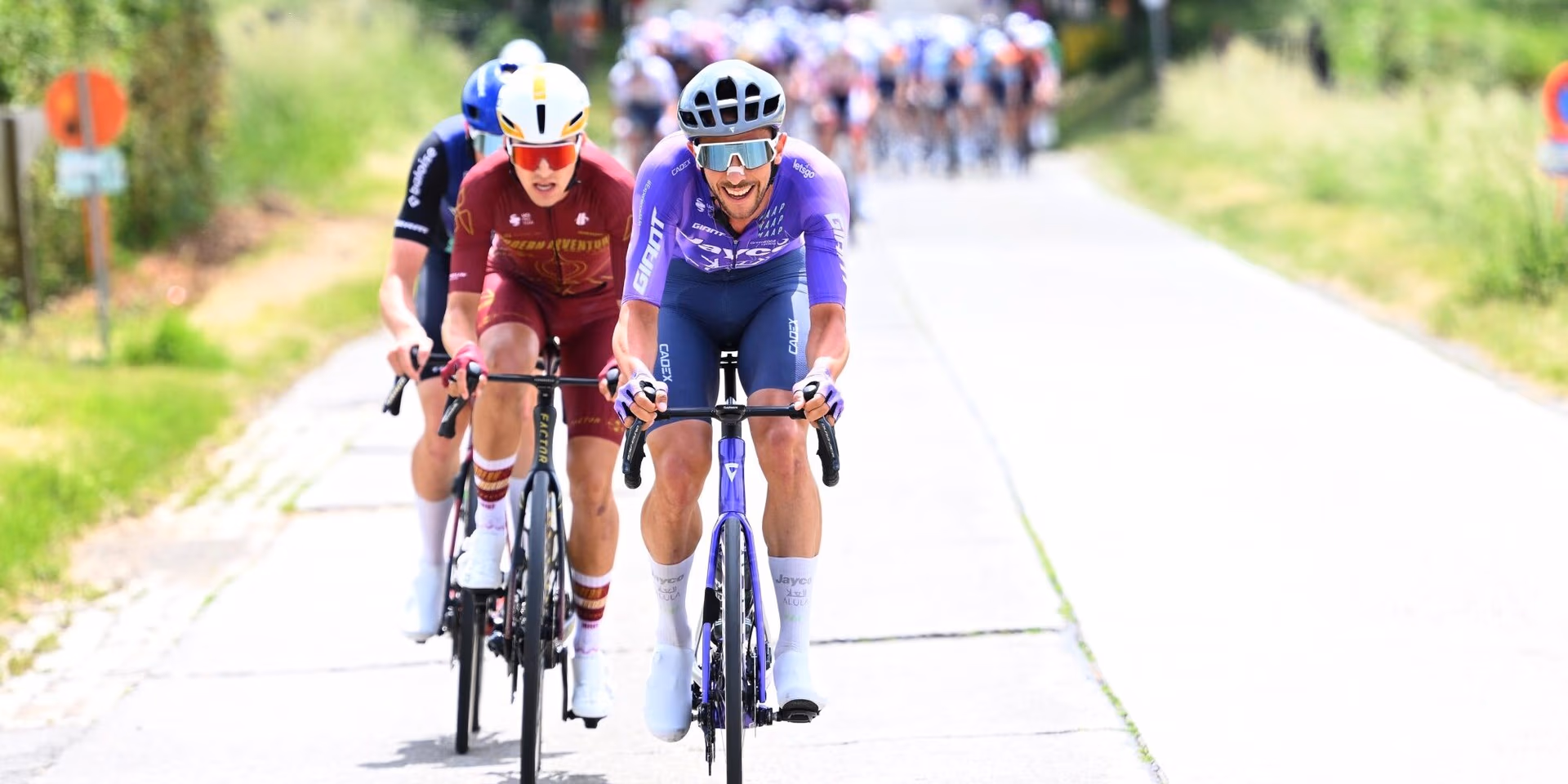 Dries De Bondt as we know him: on the attack - photo: Fotopersburo Cor Vos
