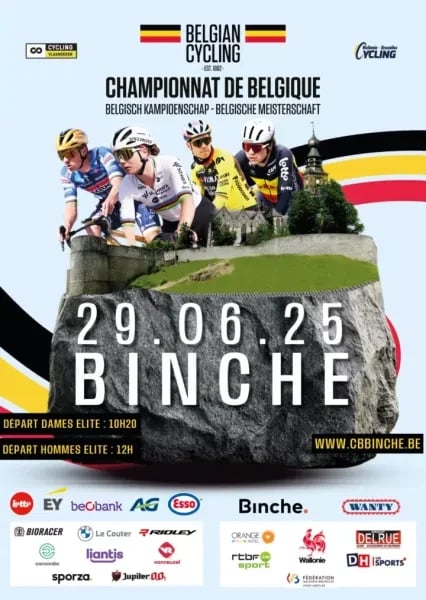 National Road Championships - Belgium logo