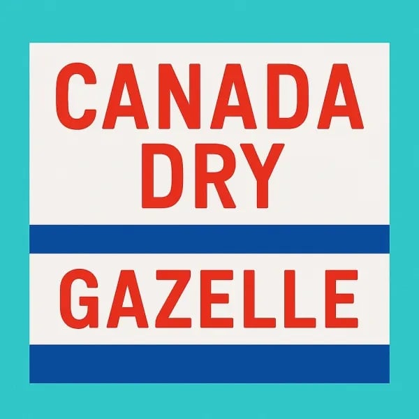 Canada Dry - Gazelle logo