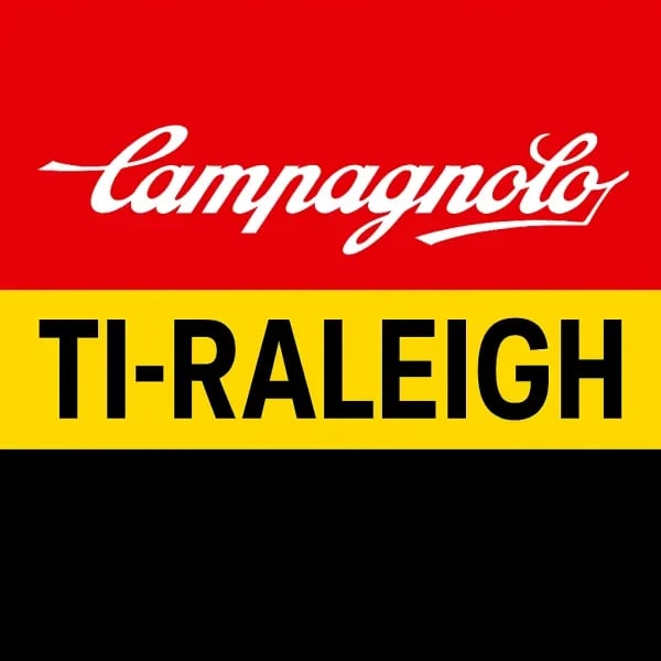 Ti-Raleigh - Campagnolo logo