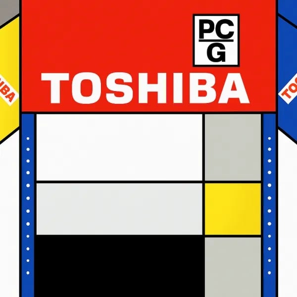 Toshiba - Look - La Vie Claire logo