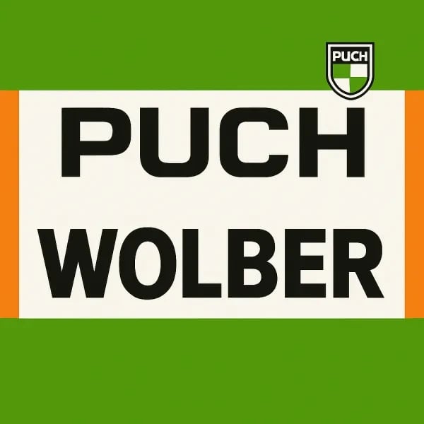Puch - Wolber - Campagnolo logo