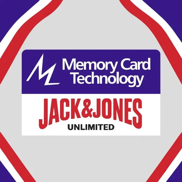 Memory Card - Jack & Jones logo