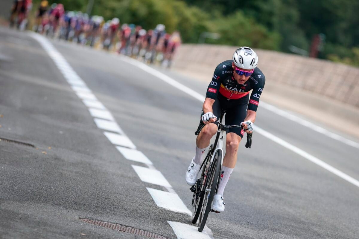 An active Tim Wellens – photo: Cor Vos