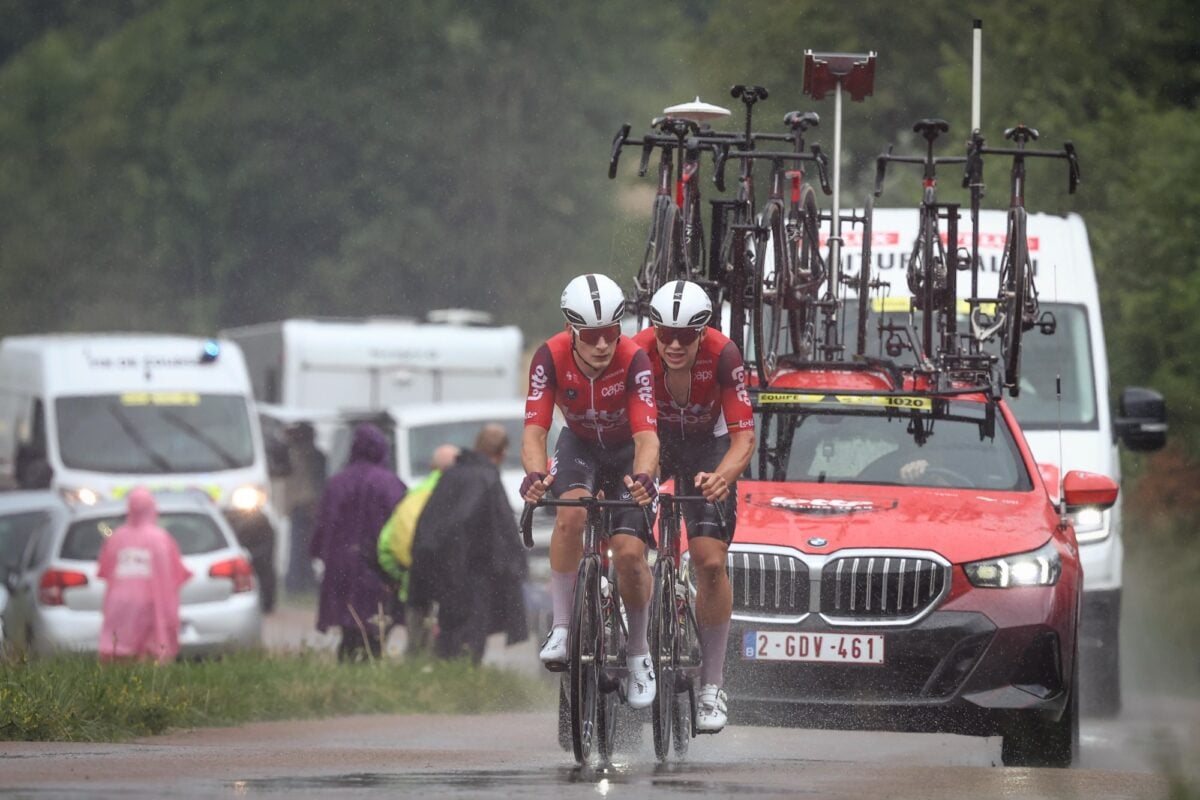 It was a tough start for the sprinters (and Arnaud De Lie in particular) – photo: Cor Vos
