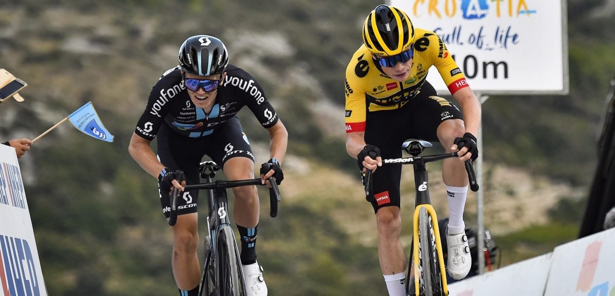 Onley duelled with Vingegaard in the 2022 CRO Race - photo: Cor Vos