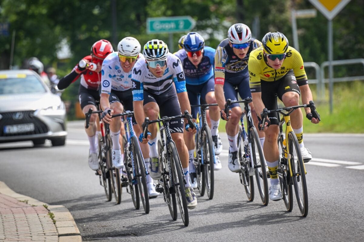 Kooij in the breakaway - photo: Cor Vos