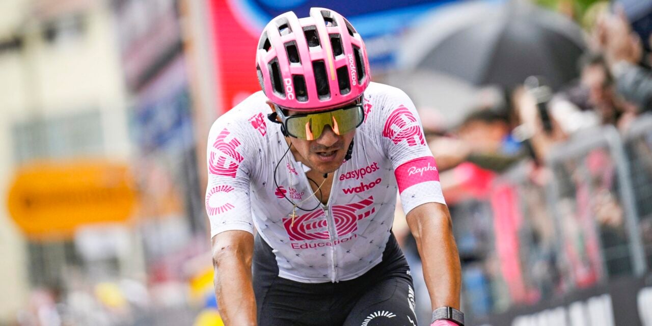 Carapaz came very close to overall victory in the Giro - photo: Cor Vos