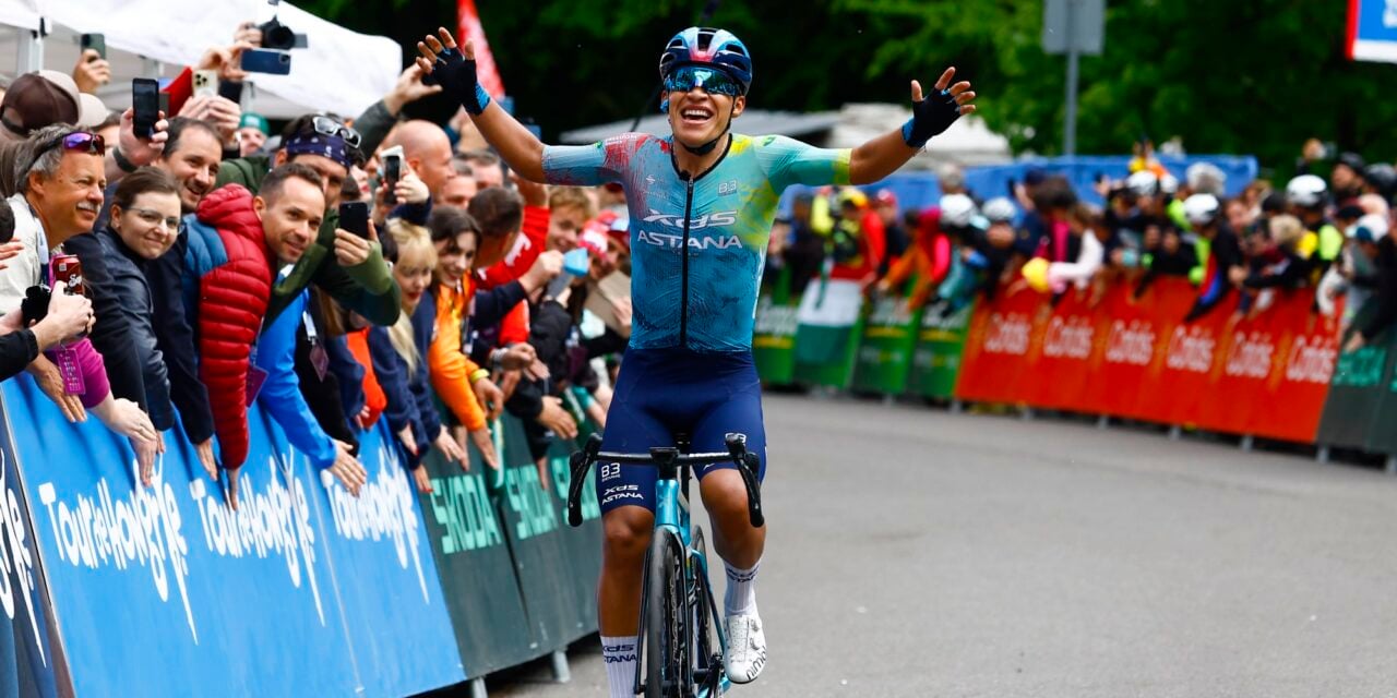 Harold Martín López wins at the Tour of Hungary - photo: Cor Vos