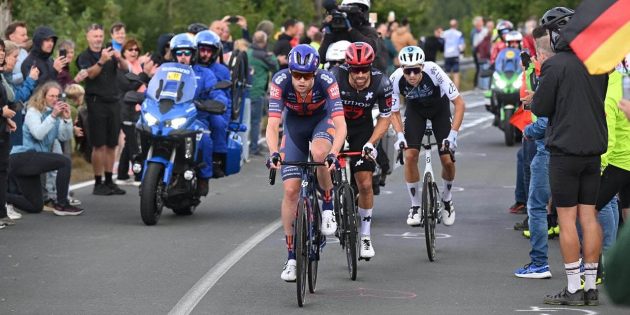Enzo Leijnse made an impression during the queen stage - photo: Cor Vos