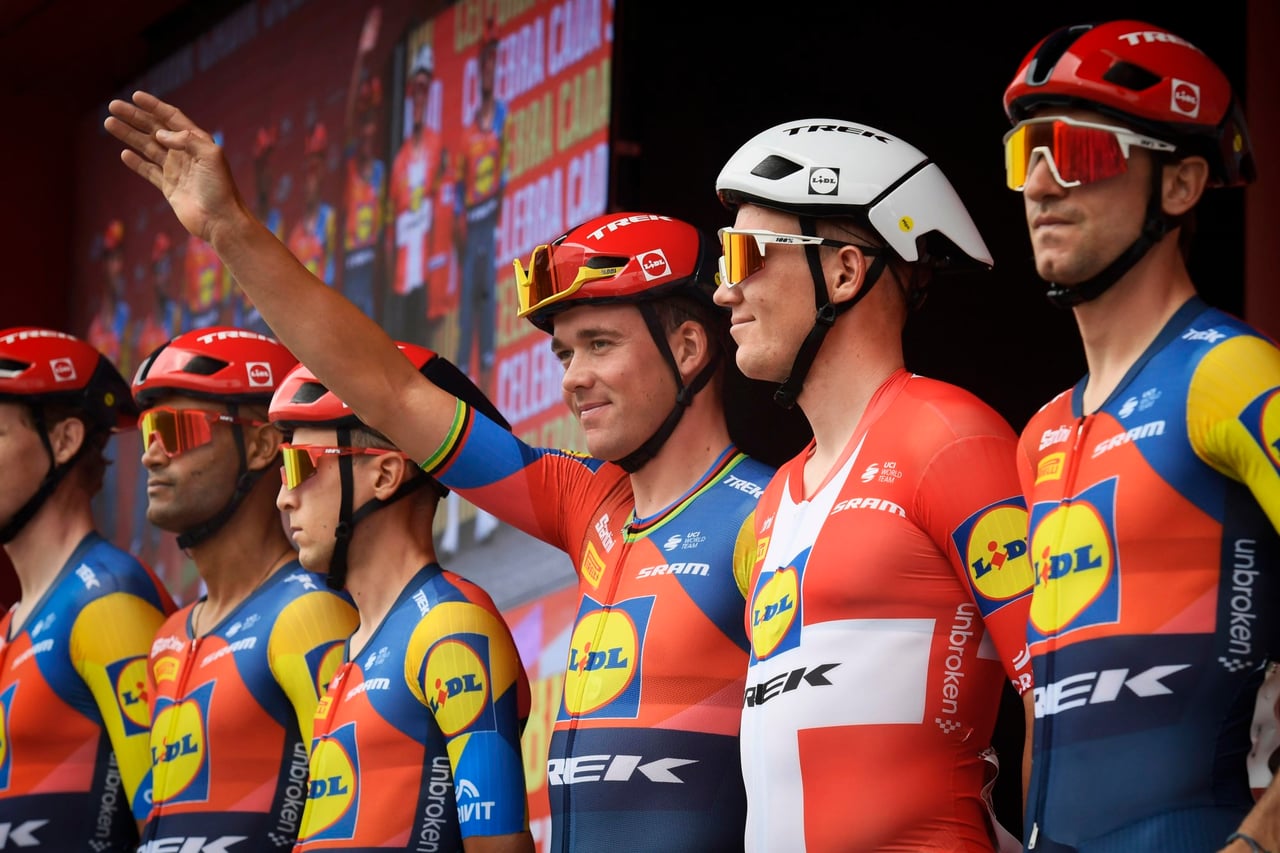 Mads Pedersen has a strong team with him - photo: Cor Vos