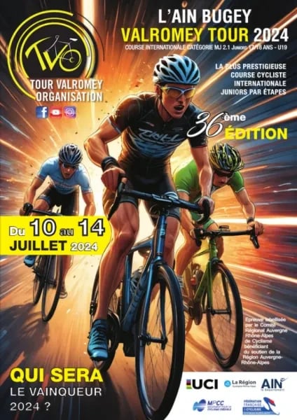 Ain Bugey Valromey Tour logo