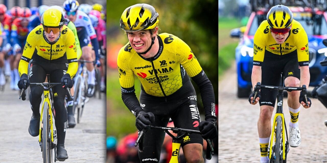 The three big talents at Visma: sprinter Brennan, stage racer Nordhagen, and classics specialist Strand Hagenes - photo: Cor Vos