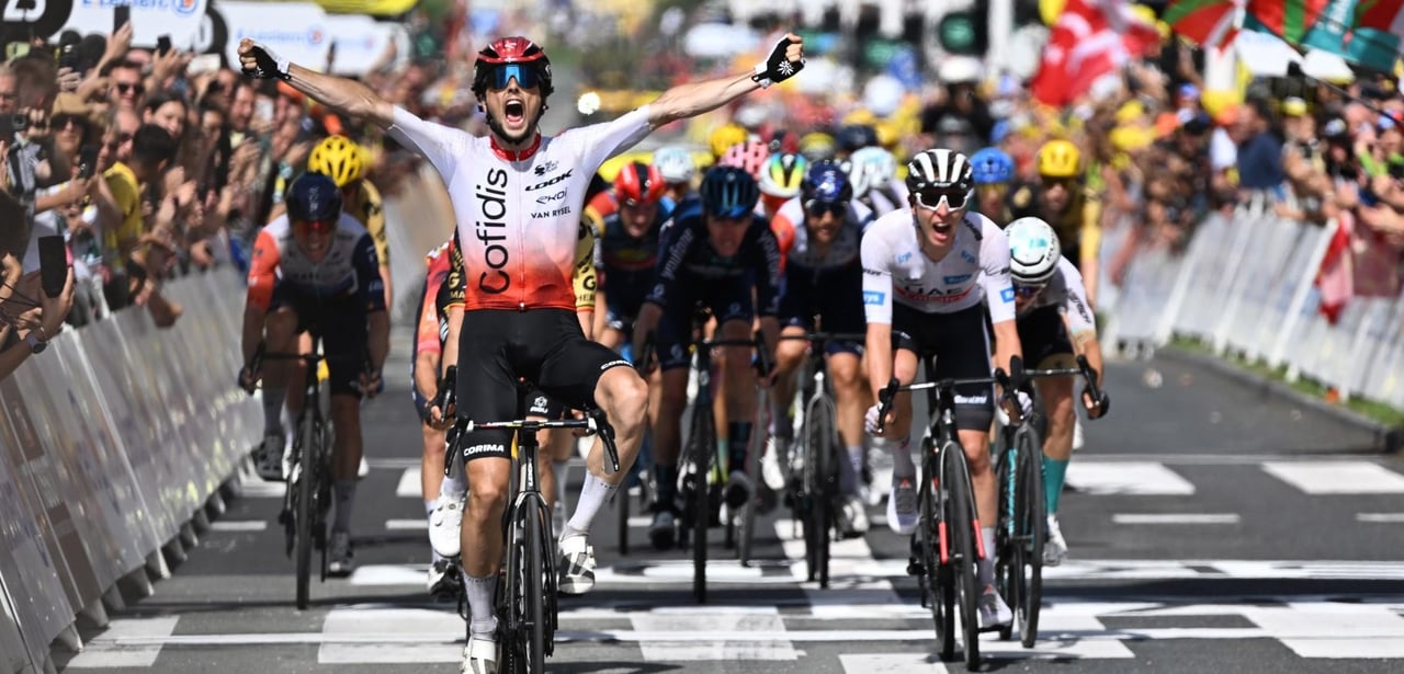Victor Lafay was still one of the revelations in the 2023 Tour de France – photo: Fotopersburo Cor Vos