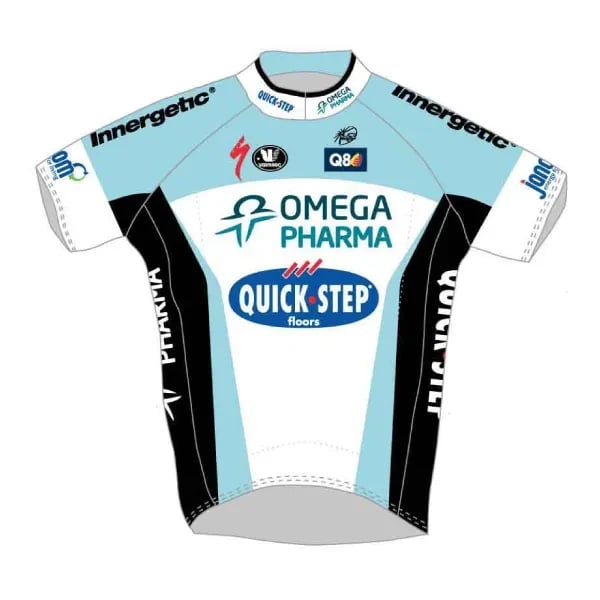 Omega Pharma - Quick Step Cycling Team logo