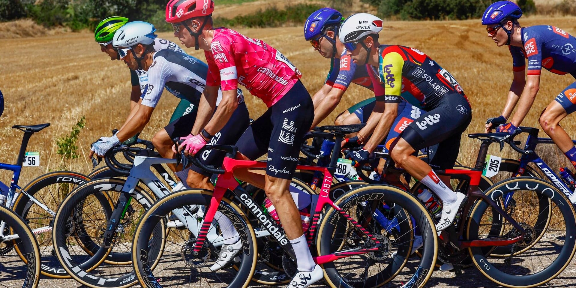 Jardi van der Lee made a strong impression in the breakaway group - photo: Cor Vos