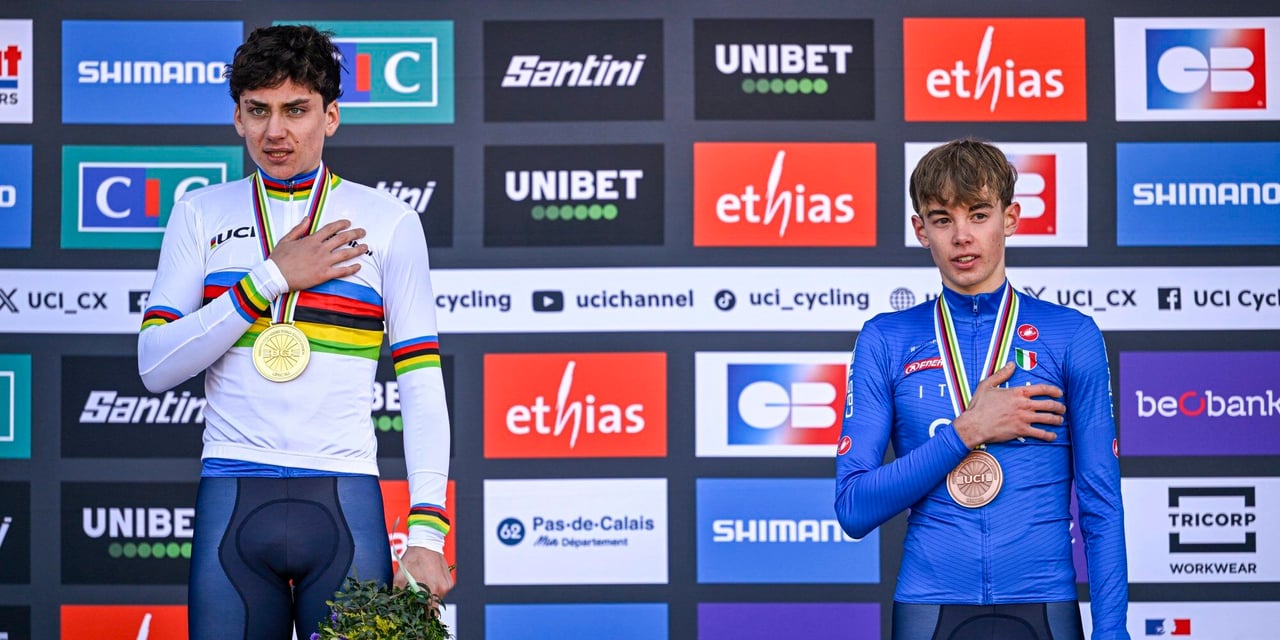 Agostinacchio was already cyclocross world champion at the junior level – photo: Fotopersburo Cor Vos