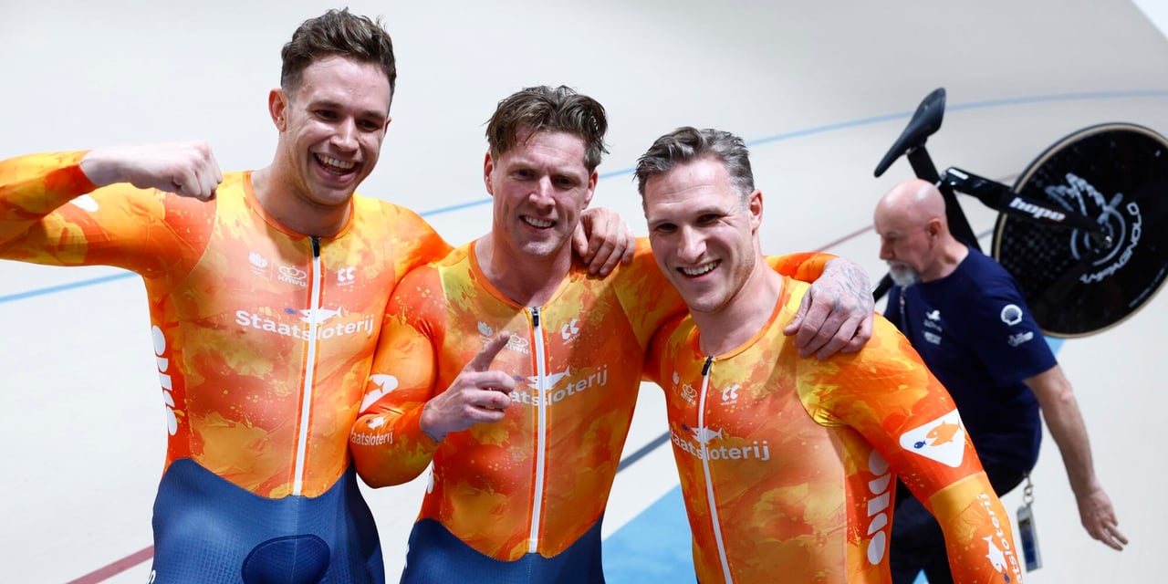 Gold again for Lavreysen, Van den Berg, and Hoogland – photo: Fotopersburo Cor Vos