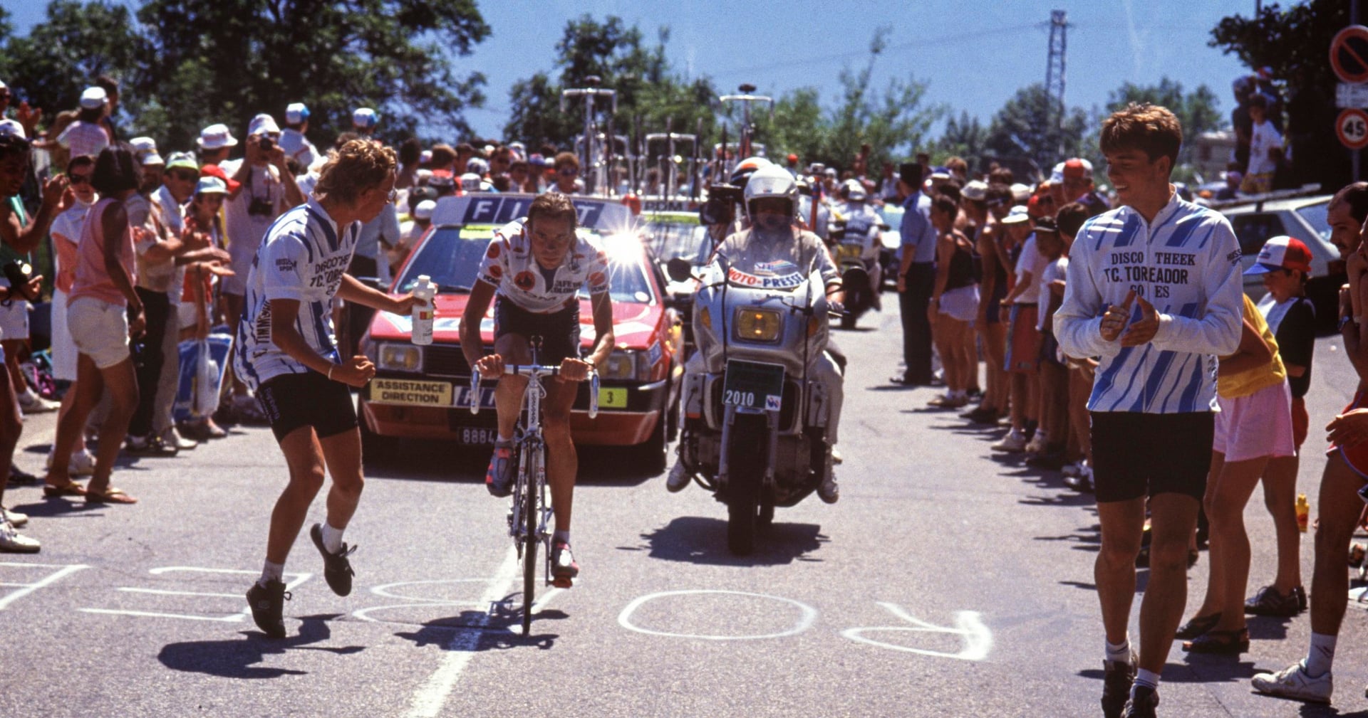 Gert-Jan Theunisse is still the last Dutch winner on the Alp – photo: Cor Vos
