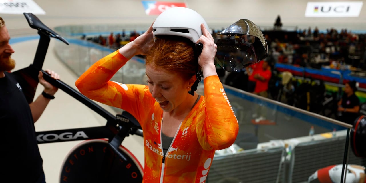 Pure joy from Hetty van de Wouw - photo: Cor Vos