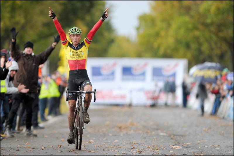 Sven Nys is the one and only King of the Koppenberg - photo: Cor Vos