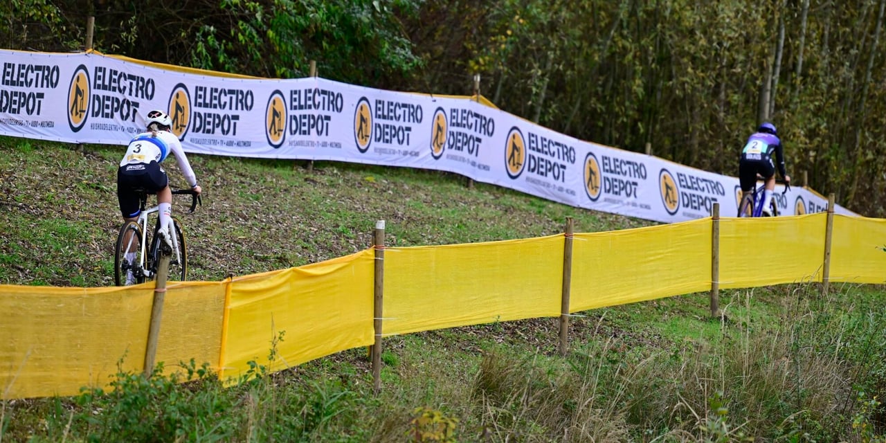 Brand pulls away meter by meter from Van der Heijden - photo: Fotopersburo Cor Vos