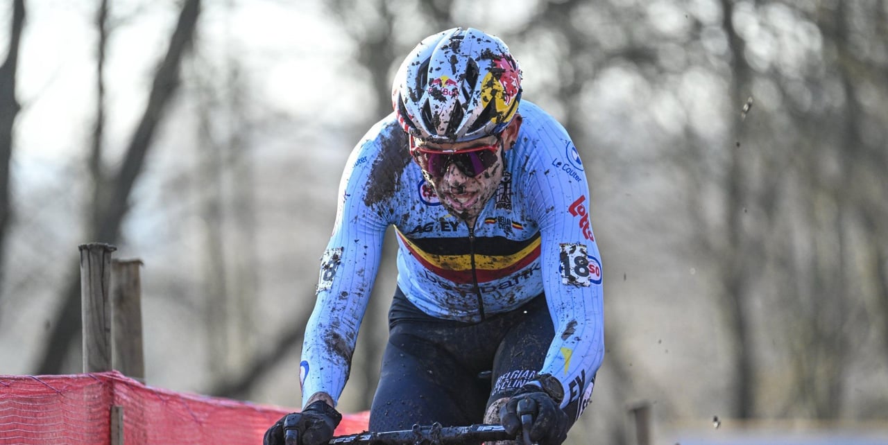 Van Aert continued until the World Championships - photo: Fotopersburo Cor Vos