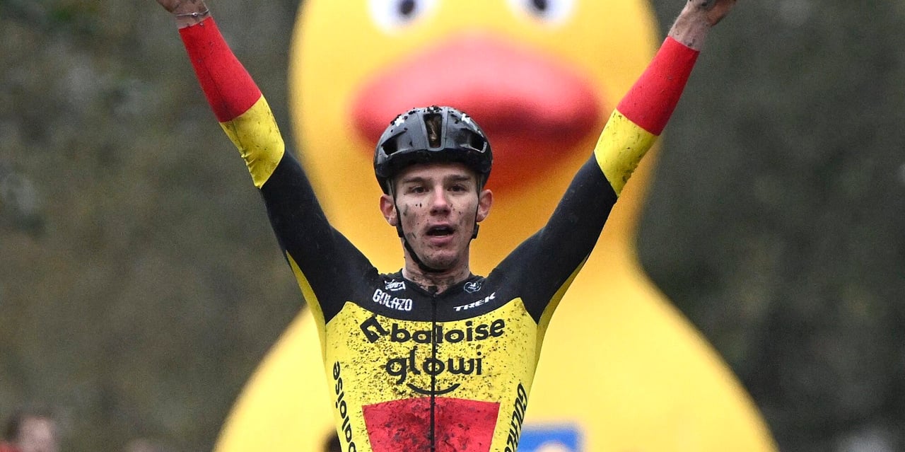 Nys was back celebrating in Hamme - photo: Fotopersburo Cor Vos