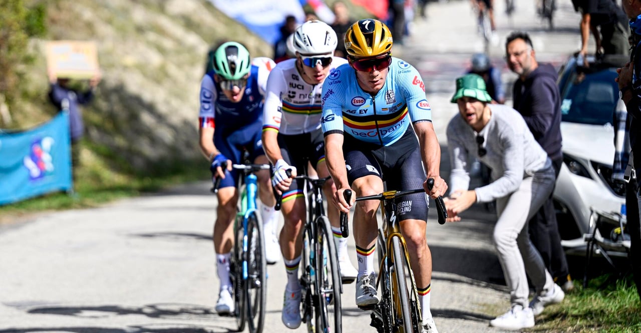 Remco Evenepoel at the recent European Championships - photo: Fotopersburo Cor Vos