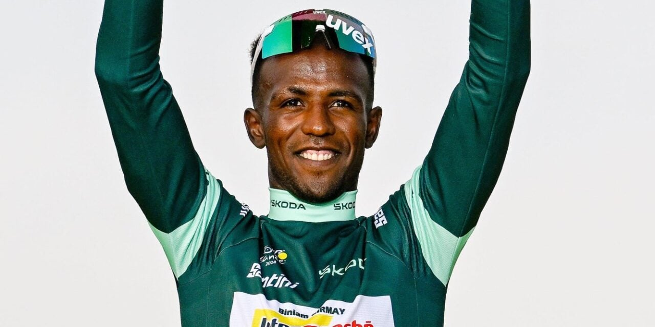 Biniam Girmay was the best sprinter in the 2024 Tour de France – photo: photo agency Cor Vos