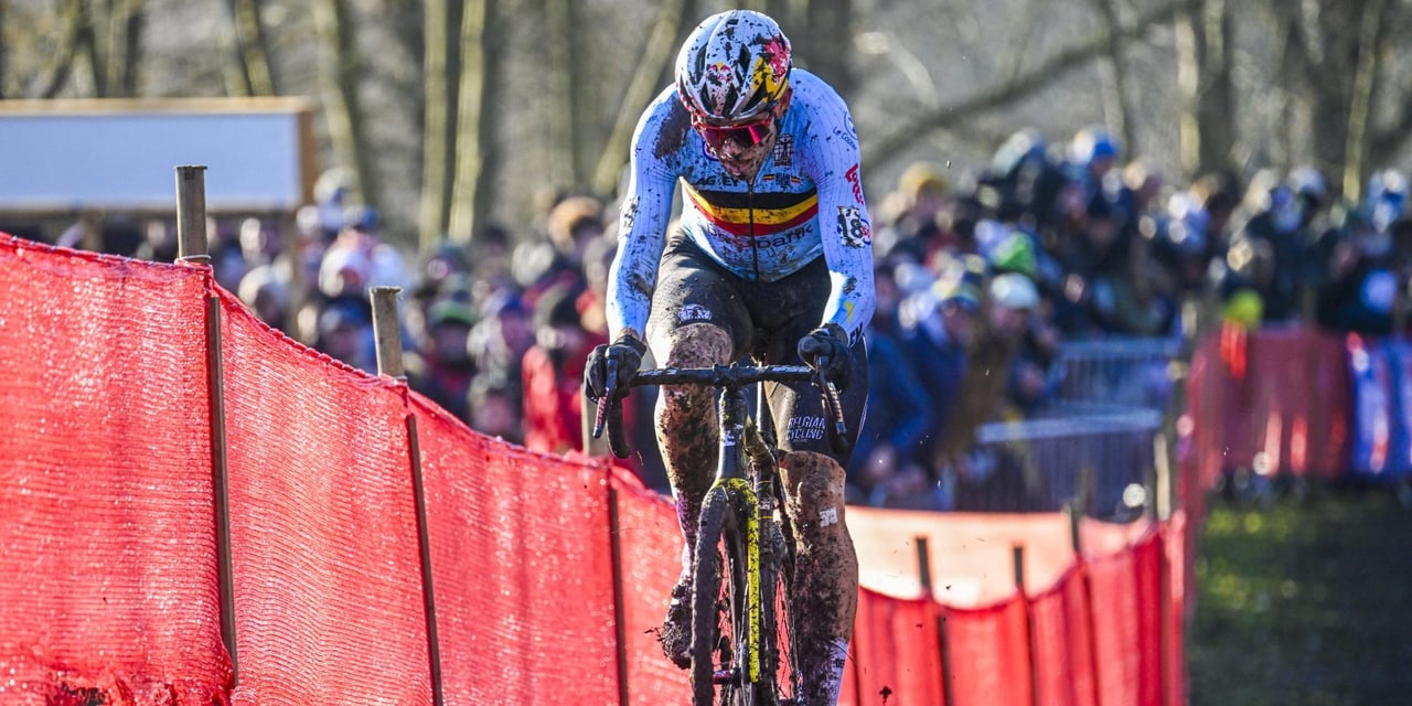 Van Aert still participated in Liévin – photo: Fotopersburo Cor Vos