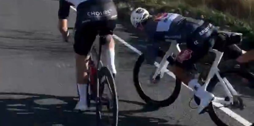 French amateur rider becomes global news after failed sprint against Mathieu van der Poel