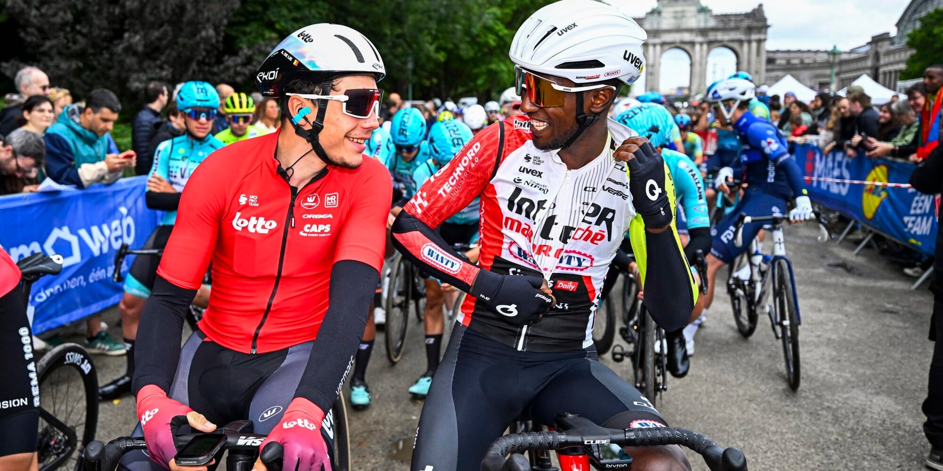 Girmay could have become a teammate of De Lie - photo: Fotopersburo Cor Vos