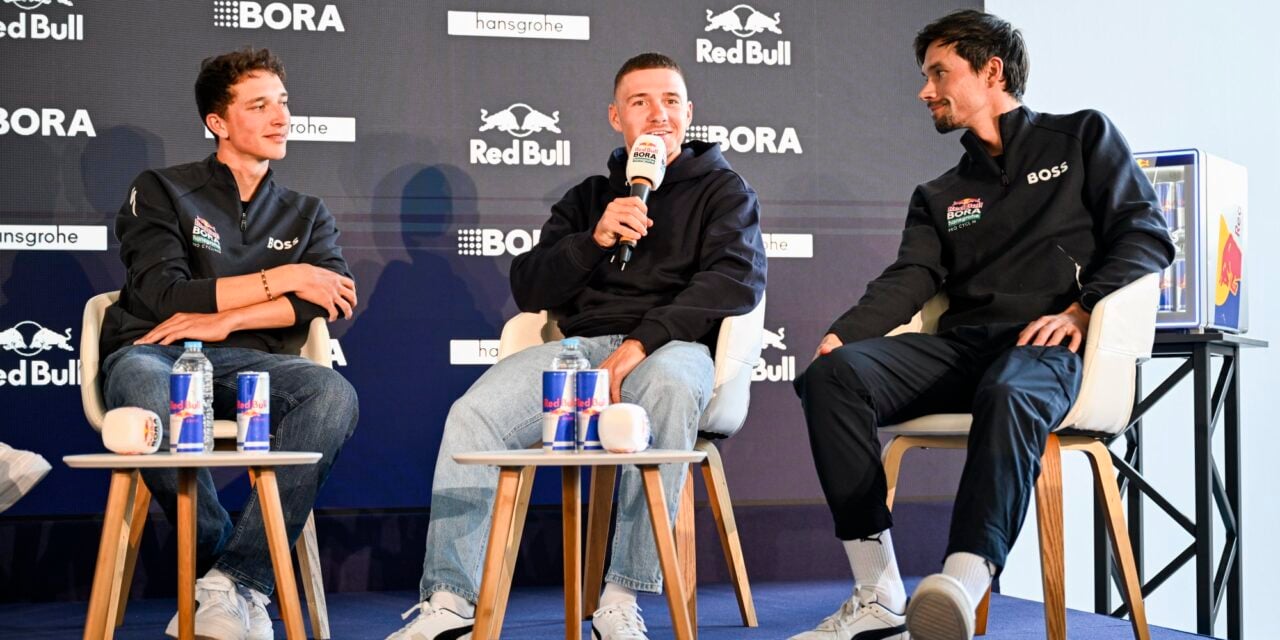 Lipowitz, big star Evenepoel, and old warrior Roglic - photo: photo agency Cor Vos