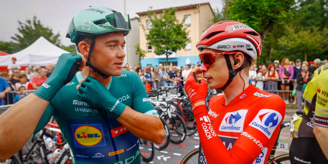 Countrymen Mads Pedersen and Jonas Vingegaard - photo: fotopersburo Cor Vos