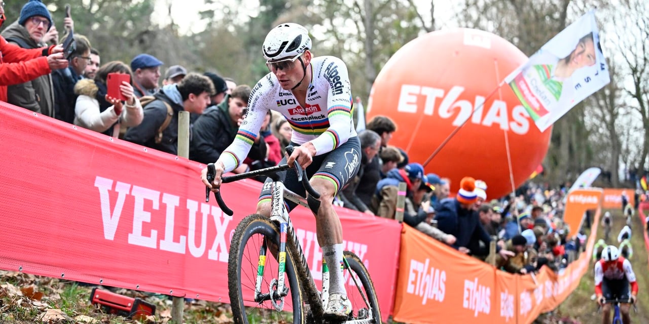 Van der Poel immediately put the record straight in Namur – photo: Fotopersburo Cor Vos
