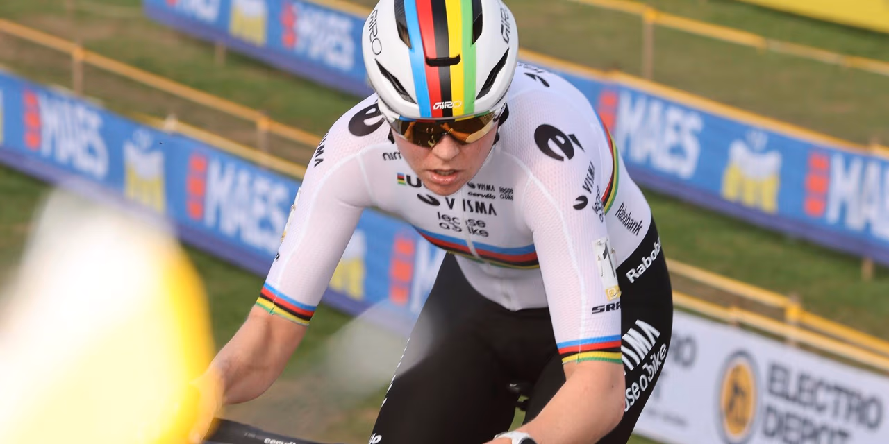 World champion Fem van Empel puts her cycling career on hold for now