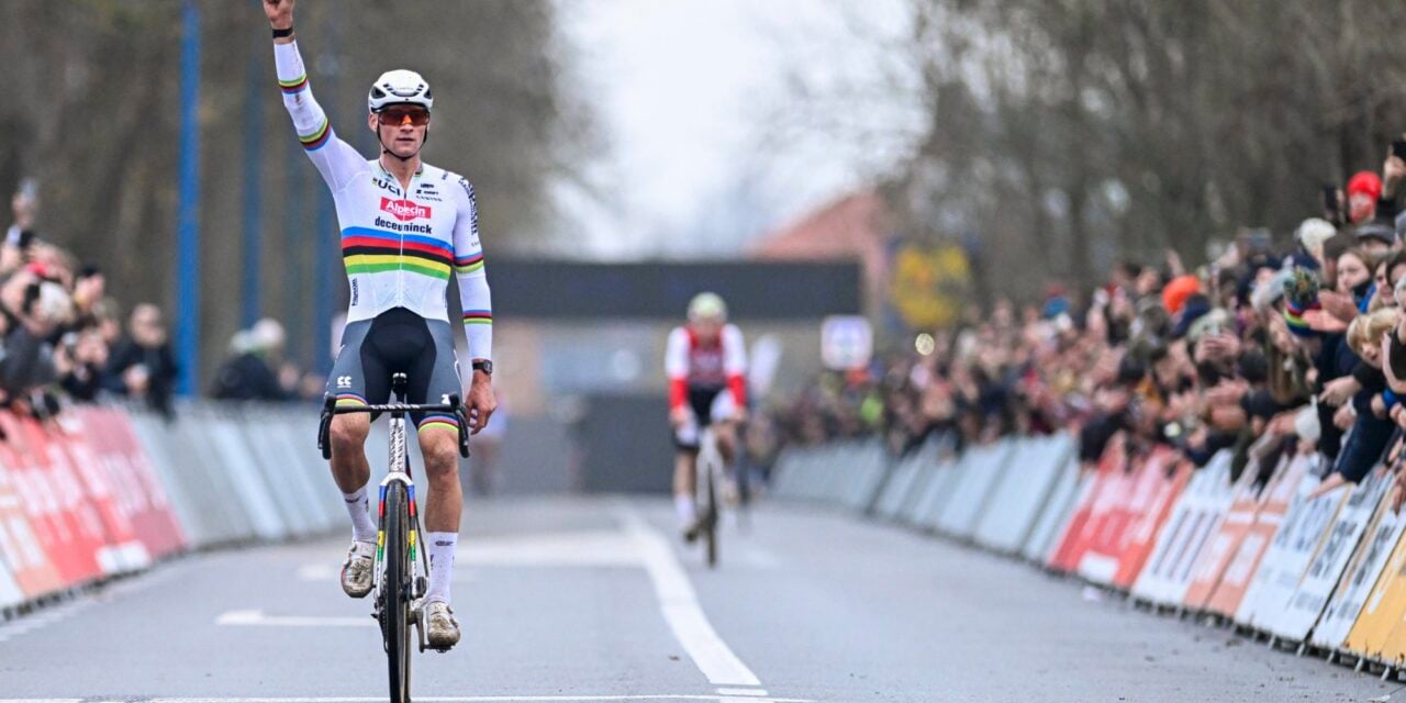 Sand king Mathieu van der Poel dominates again at World Cup Koksijde