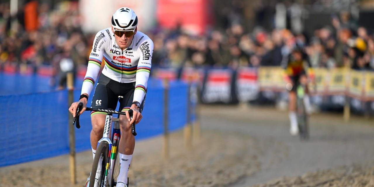 Mathieu van der Poel was once again dominant - photo: Fotopersburo Cor Vos