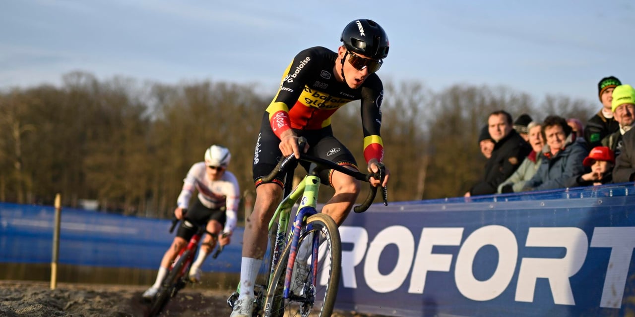 Thibau Nys happy to have finished sand cross season after Hofstade