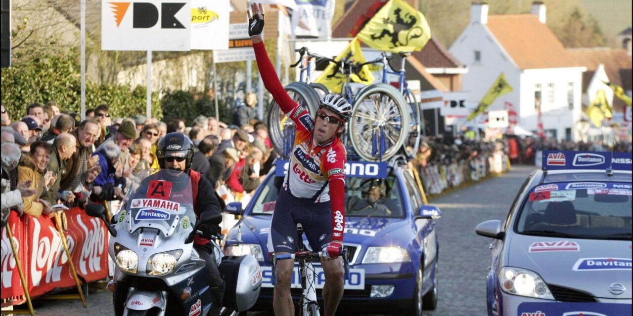 Bert Roesems won Nokere Koerse in 2006 - photo: Fotopersburo Cor Vos
