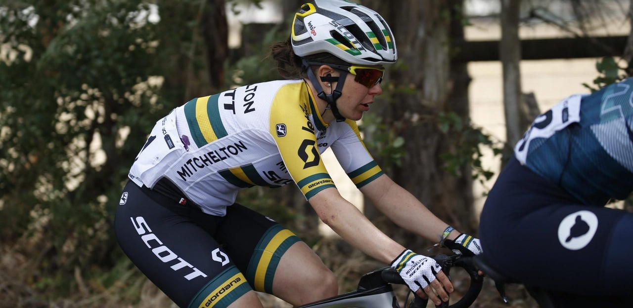 Amanda Spratt as Australian champion - photo: Fotopersburo Cor Vos