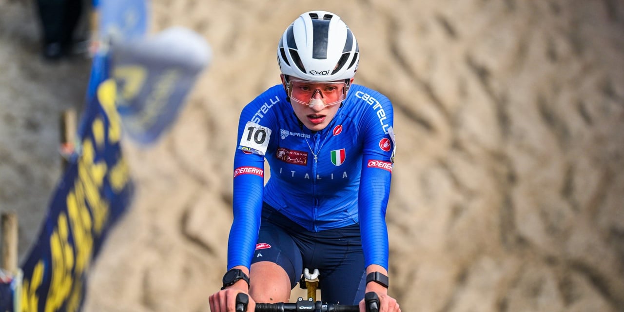 Like father, like daughter: Giorgia Pellizotti wins U19 cross in Zonhoven