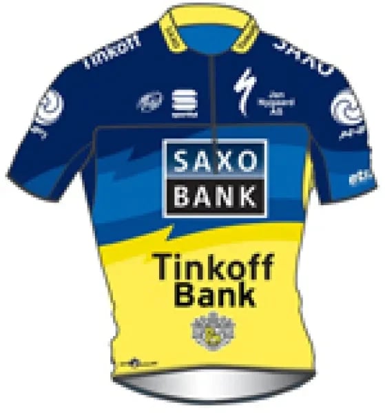 Team Saxo Bank - Tinkoff Bank logo